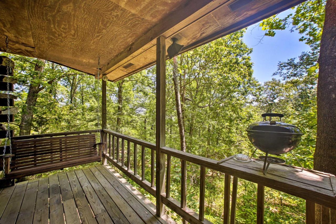 Secluded Studio 1 Mi To Thorncrown Chapel Eureka Springs Extérieur photo