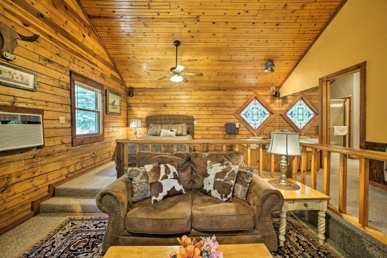 Secluded Studio 1 Mi To Thorncrown Chapel Eureka Springs Extérieur photo