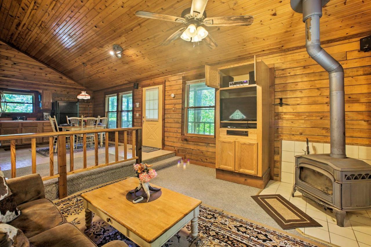 Secluded Studio 1 Mi To Thorncrown Chapel Eureka Springs Extérieur photo