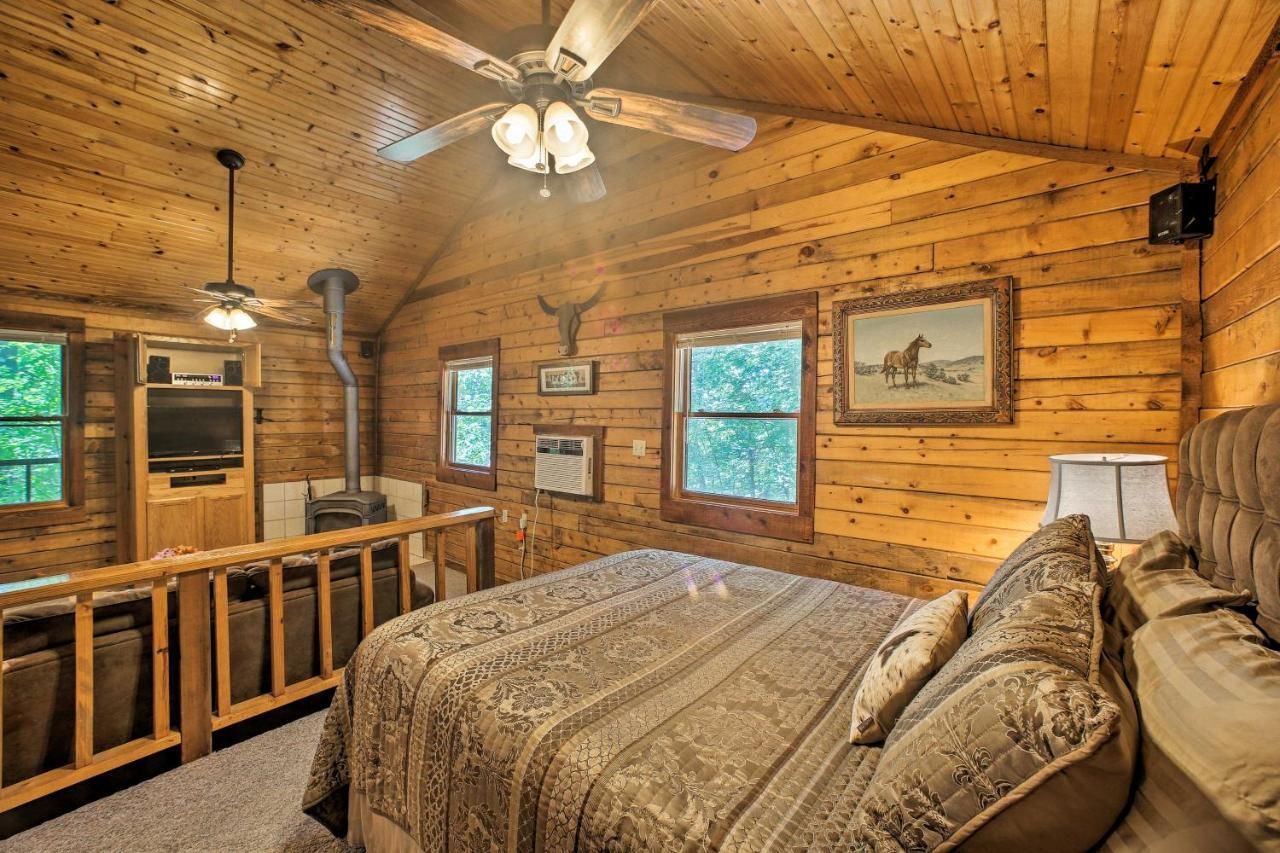 Secluded Studio 1 Mi To Thorncrown Chapel Eureka Springs Extérieur photo