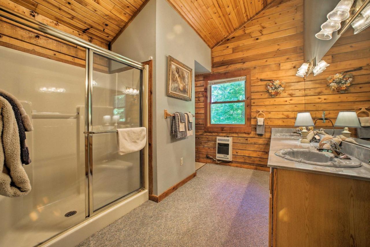 Secluded Studio 1 Mi To Thorncrown Chapel Eureka Springs Extérieur photo